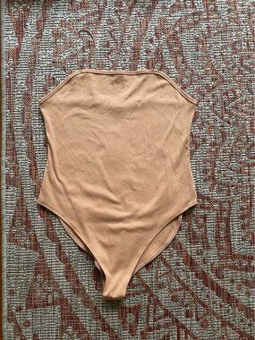 NWT Wild Fable Tan Bodysuit